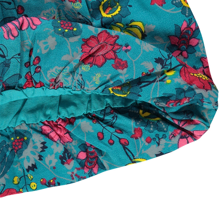 Jupe boule à fleurs 