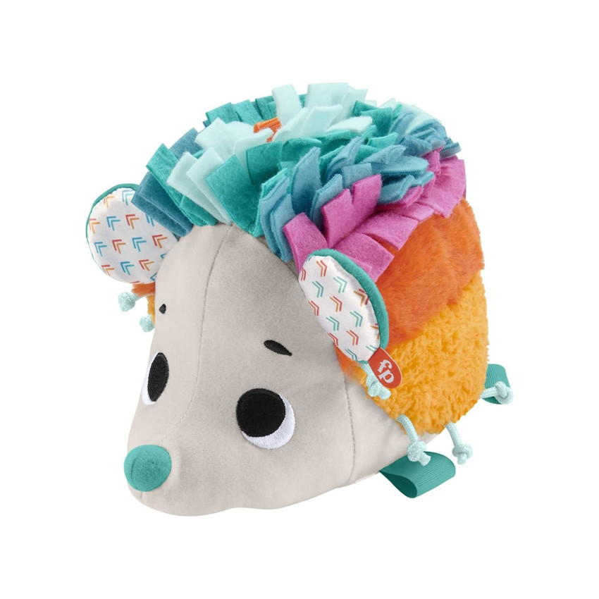 Fisher Price - Peluche d'activités Mon Petit Hérisson Sensoriel multicolore - Multicolore