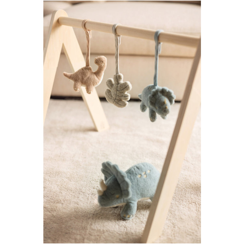 Peluche dinosaure Roarsome 28cm Sea Green - Vert d'eau (Jollein) - Image 3