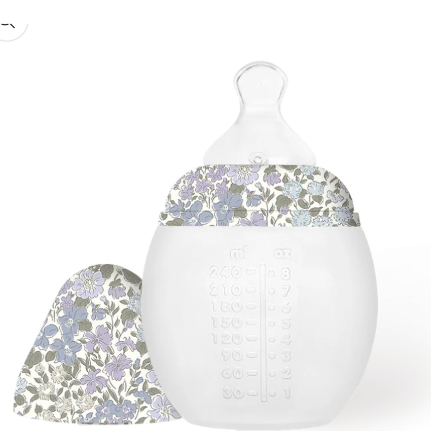 Biberon silicone 240ml Liberty Joanna Louise Lavender