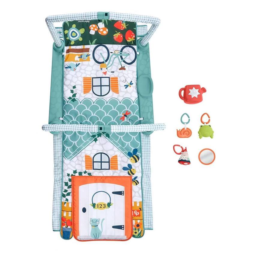 Tapis d'éveil cabane 3 en 1 Cozy Cottage 