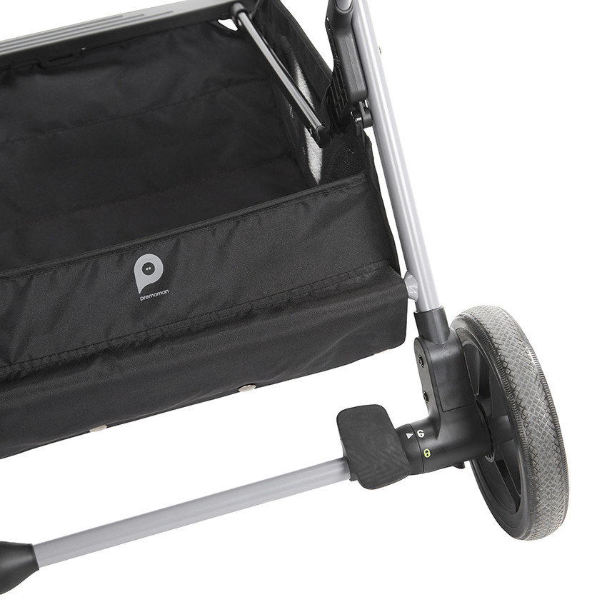 Poussette compacte Flora noir 