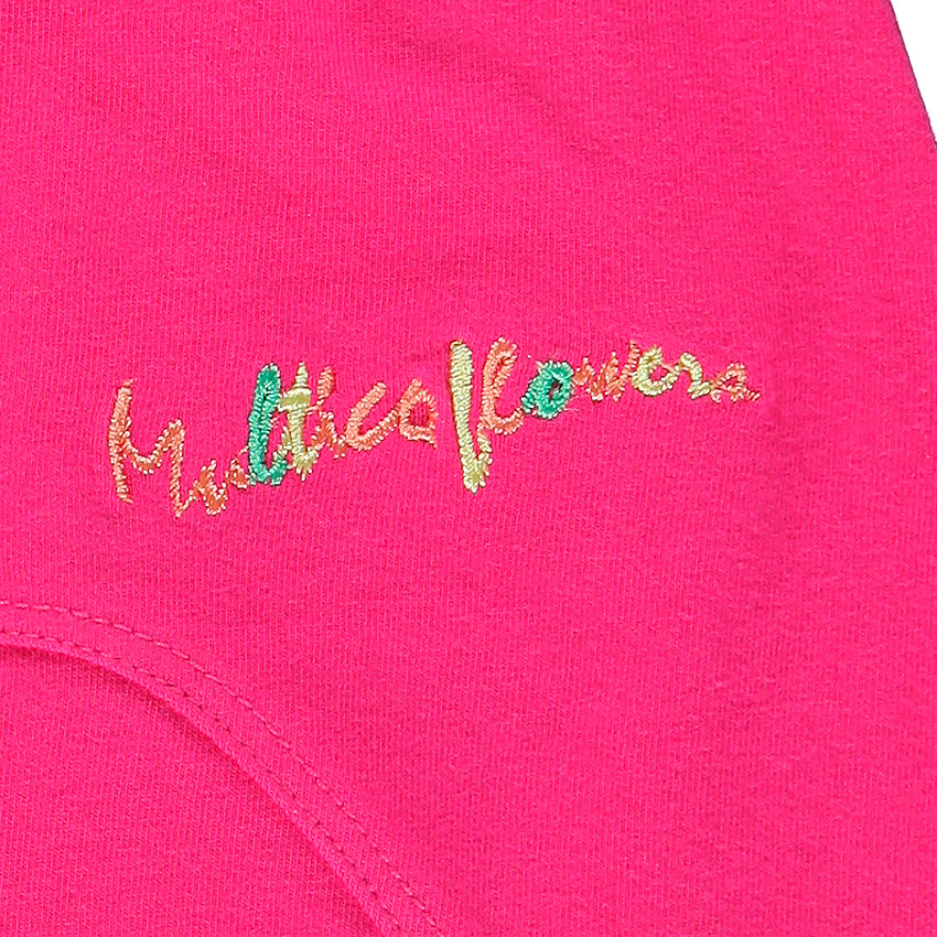 Ensemble débardeur rayé/sarouel à noeuds 