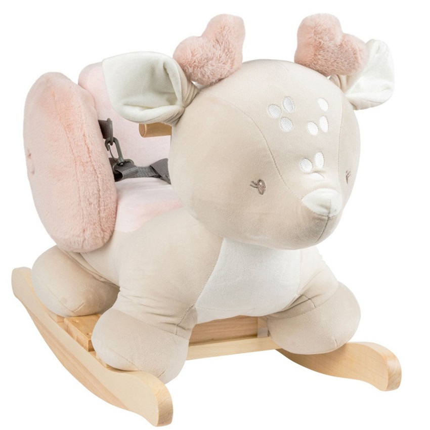 Bascule biche - Fanfan - Sable/Rose