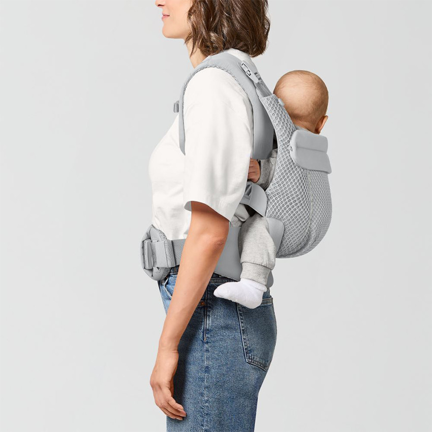 Porte bébé Amya 0-3ans Fog Grey 