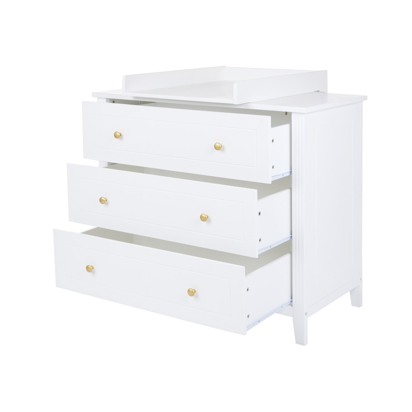 Plan à langer blanc pour commode Noah/Charlie/Mae - Blanc (Prémaman) - Image 4