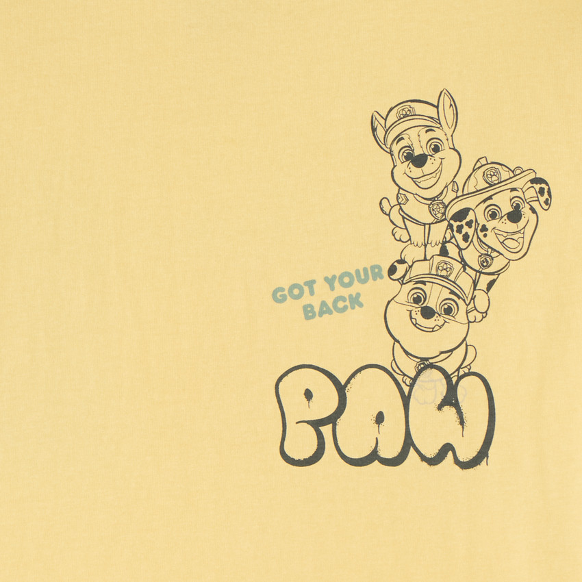 T-shirt manches courtes 1/2 oversize print Pat' Patrouille pour garçon 