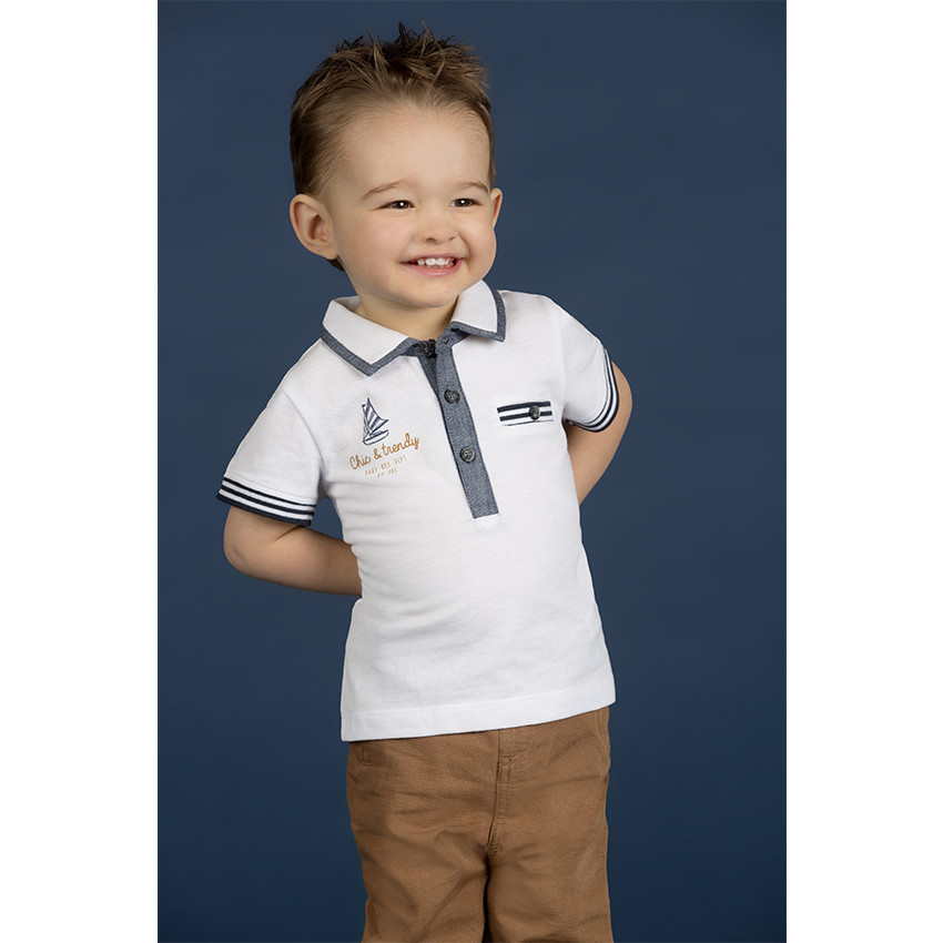 Pantalon chino en coton ottoman  