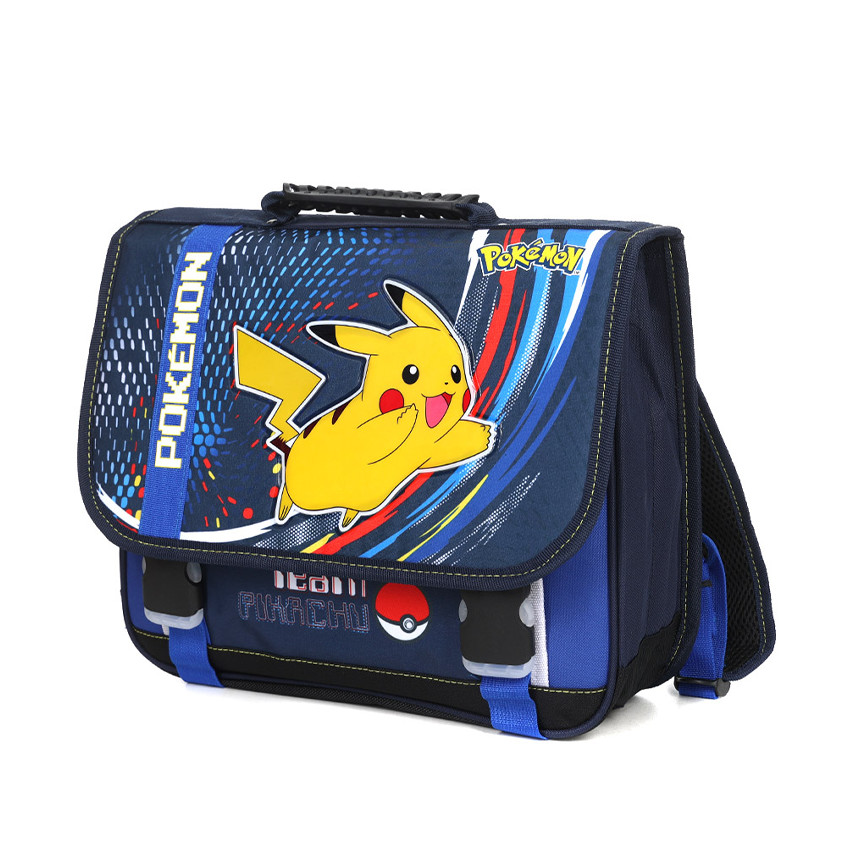 Cartable Pokémon à 2 compartiments Pikachu 