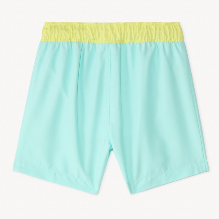 Short de bain bicolore et printé pour garçon  