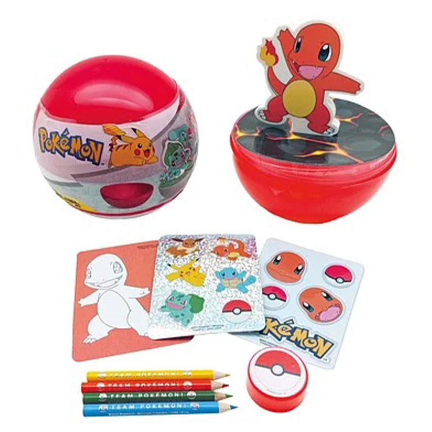 Coffret Boule Gomme Fun Pokémon Salamèche 