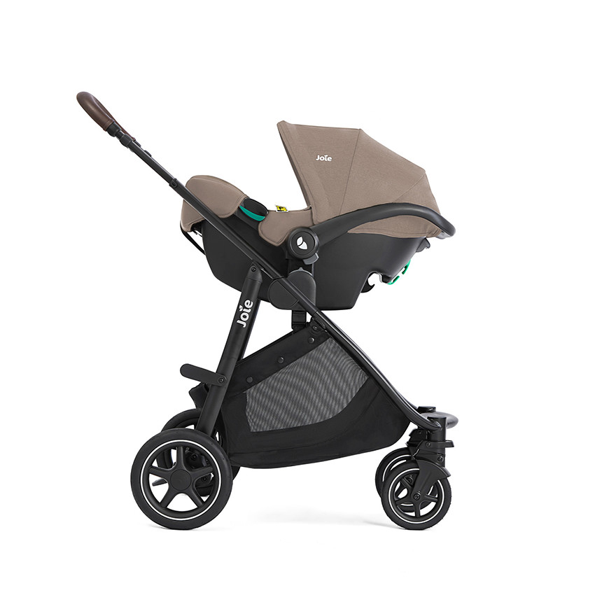 Poussette trio versatrax - Cashew 