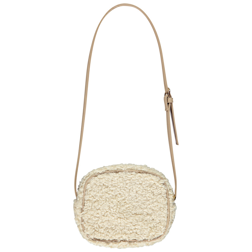 Sac bandoulière en sherpa pour fille 