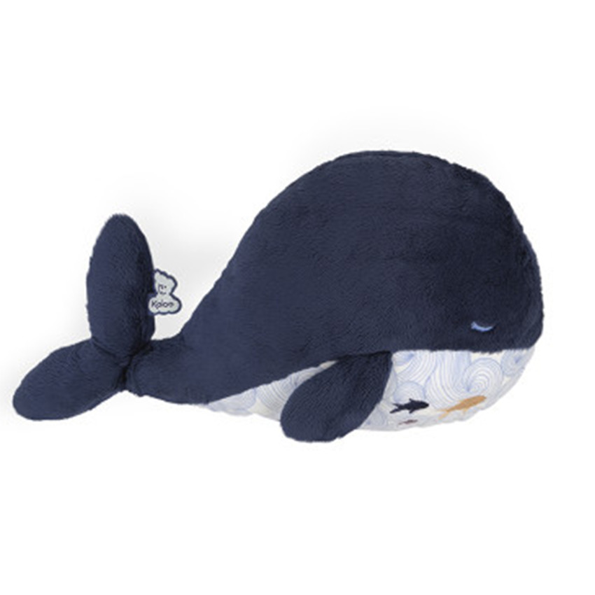 Bouillotte-peluche bien-être baleine M
