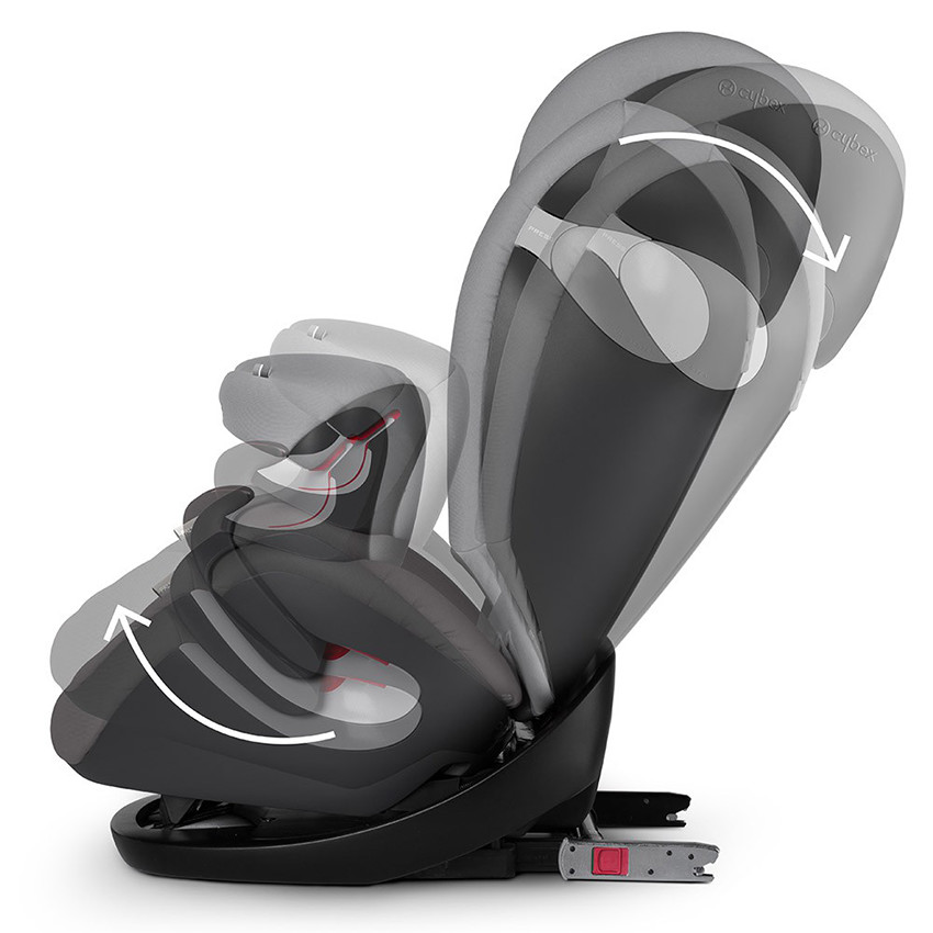 Siège-auto Pallas M-Fix groupe 1/2/3 - Graphite Black/Dark Grey 