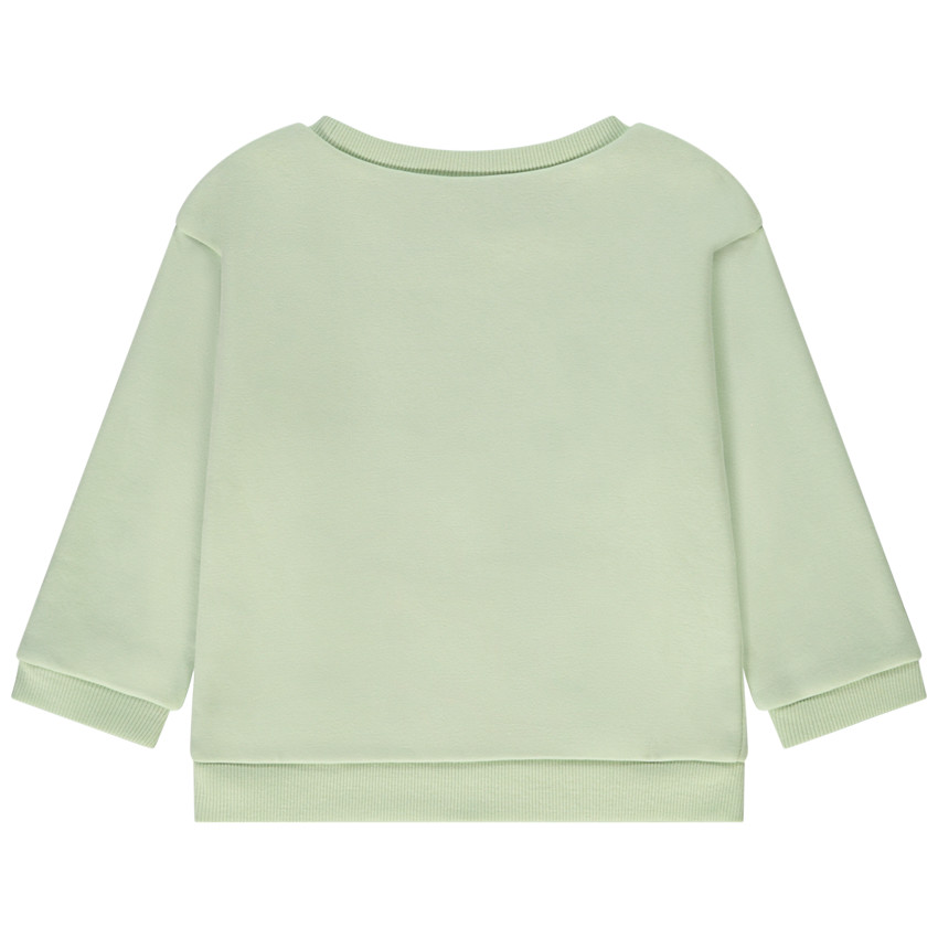 Sweat oversize molletonné print fantaisie pour bébé fille 
