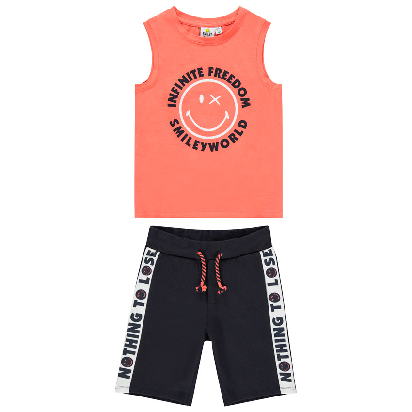 Ensemble pour enfant garçon à motifs SmileyWorld 
