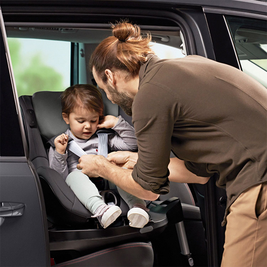 Siège-auto pivotant Dualfix iSense i-Size midnight grey 
