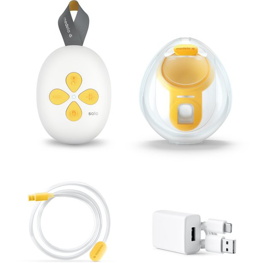 Tira lait électrique simple Solo™ Mains Libres - Jaune (Medela) - Image 1
