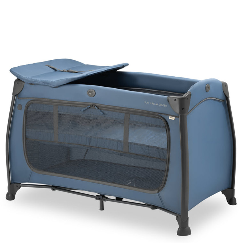 Lit de voyage & matelas à langer Play N Relax Center dark blue  