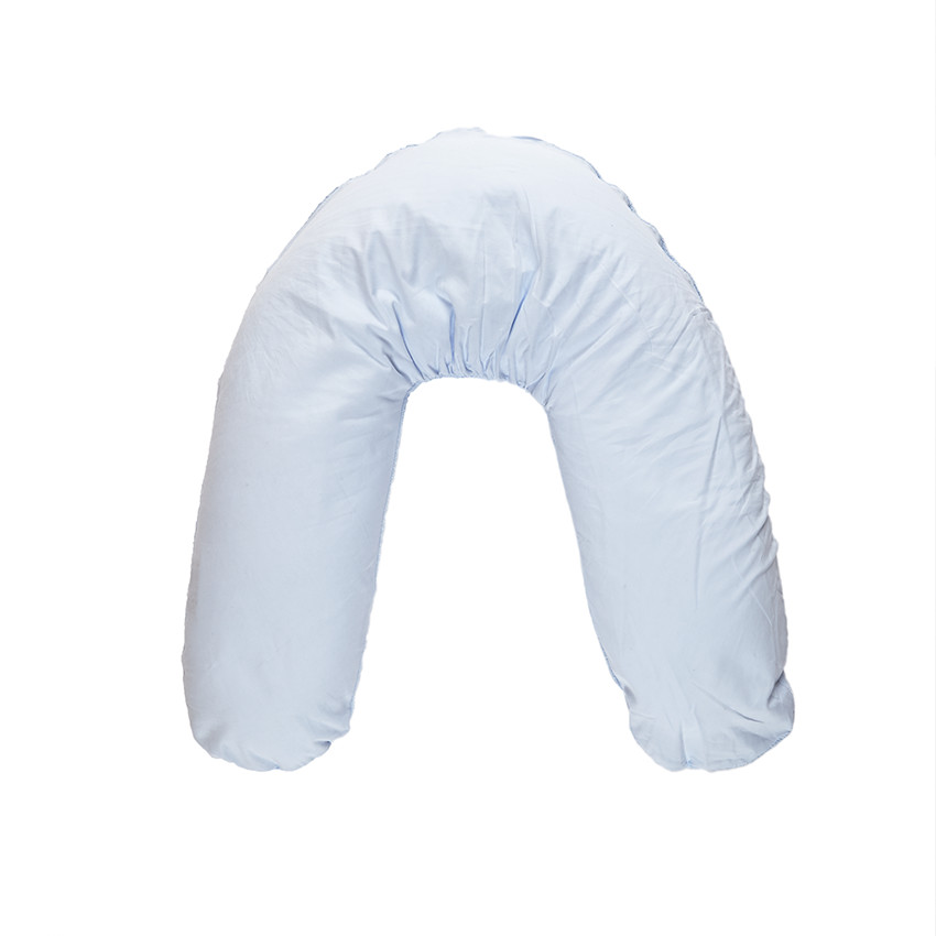 Housse de coussin d'allaitement - Bleu clair 