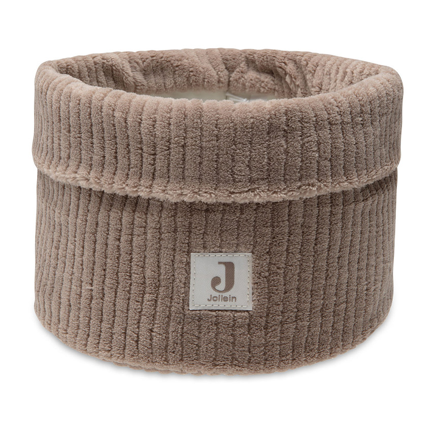 Panier de rangement Cloudy Rib - 14x18cm - Milky Coffee 