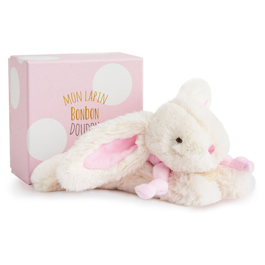 Peluche Lapin Bonbon - Rose 