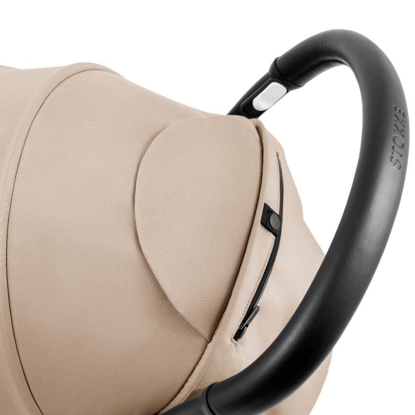 Poussette YOYO⁵ châssis + assise - Taupe/Noir 