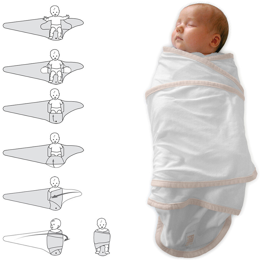 Miracle Baby Couverture Coton pour Bébé Naissance, 78 x 100 cm