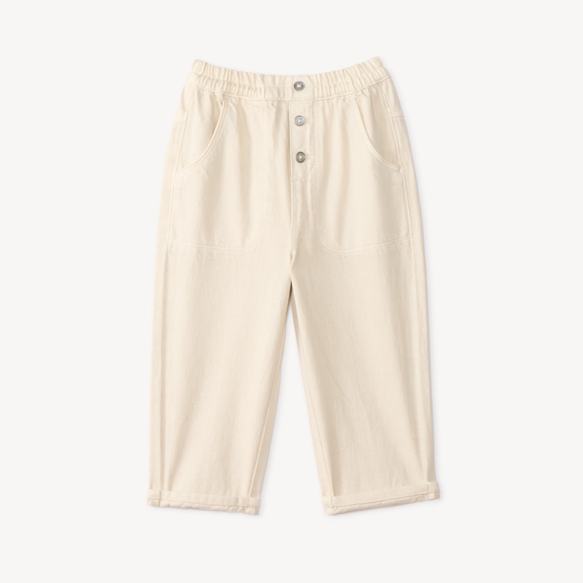 Pantalon bébé garçon coupe ballon uni