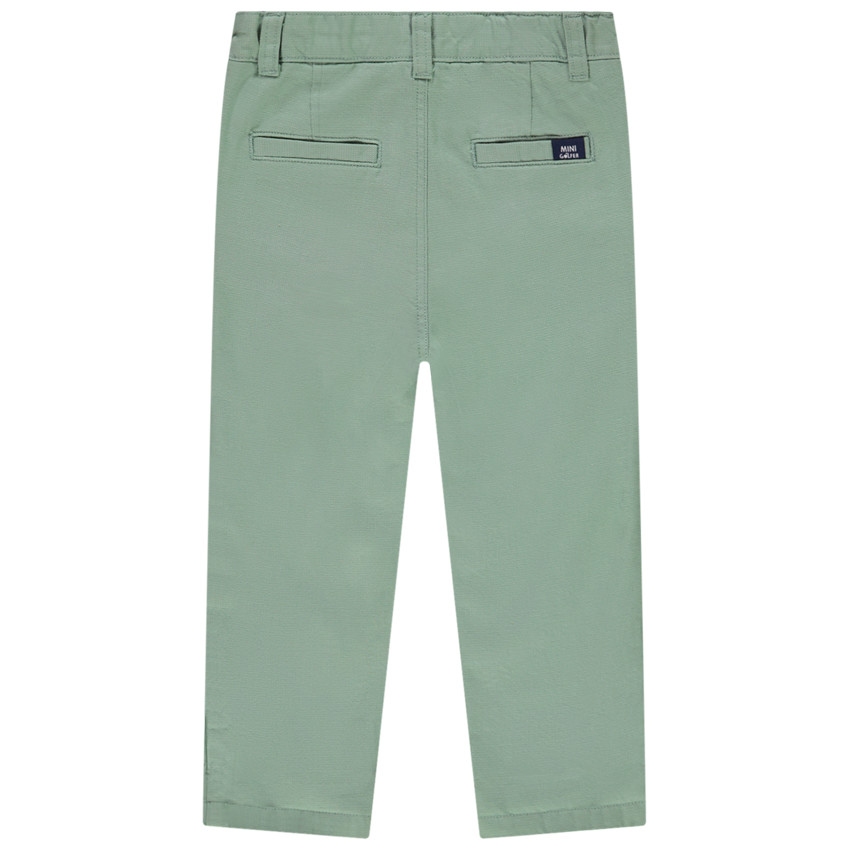 Pantalon chino en toile unie pour bébé garçon 