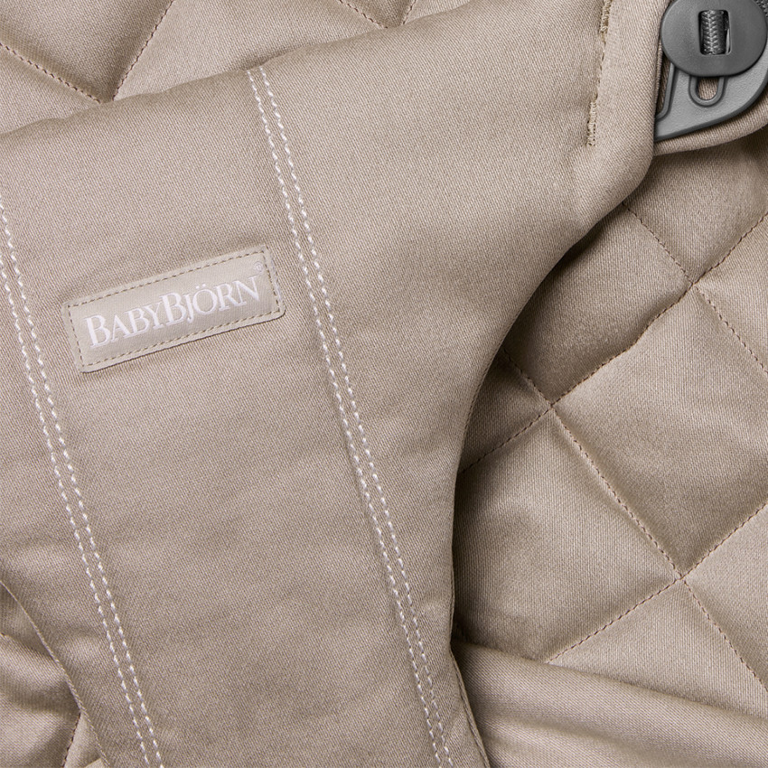 Housse en coton pour transat Bliss - Gris sable 