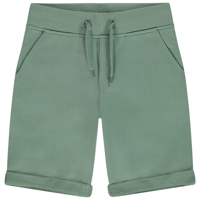 Bermuda en molleton uni pour garçon