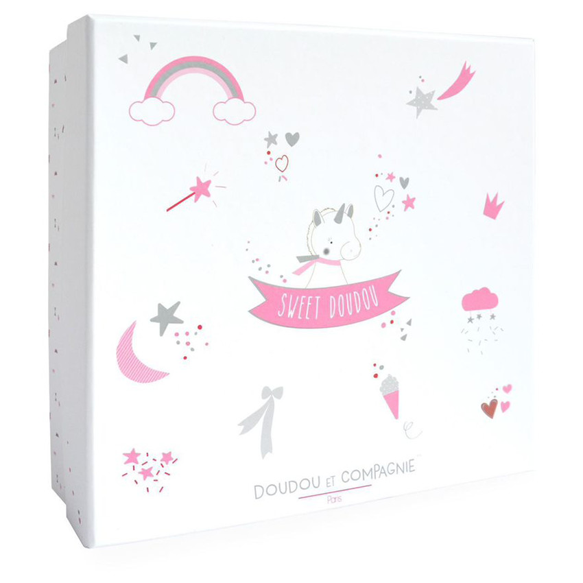 Doudou licorne argent on sale