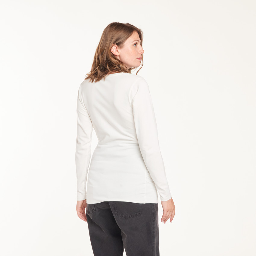 T-shirt de maternité à manches longues 