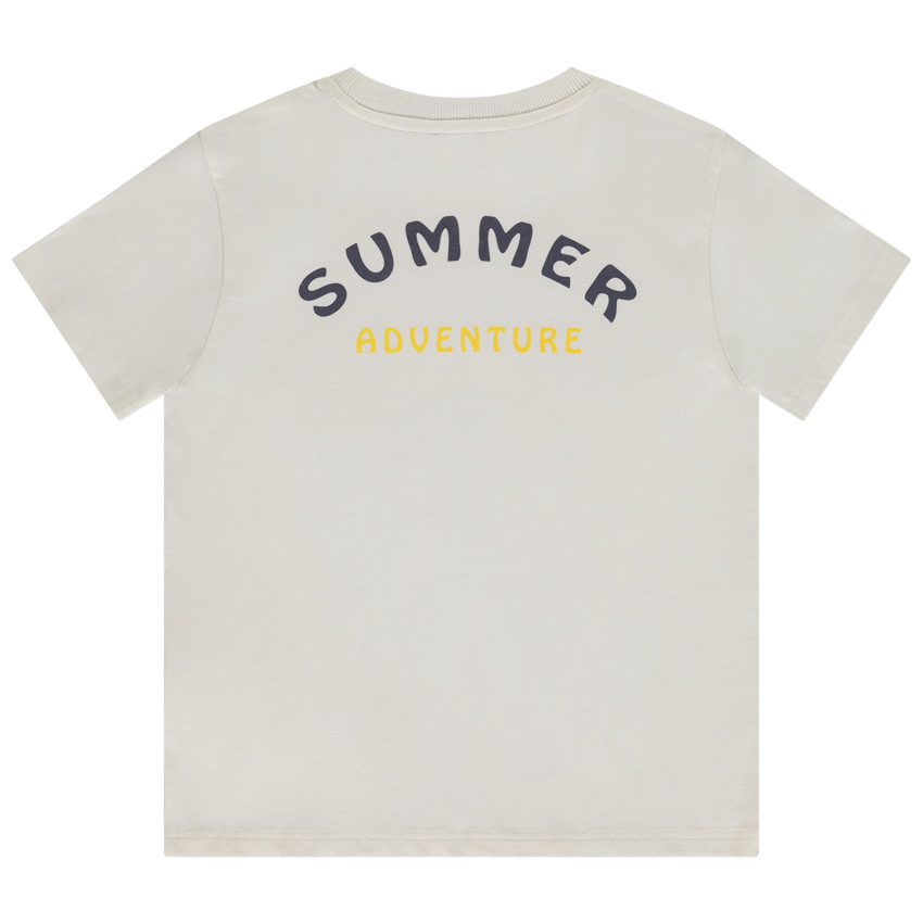 T-shirt manches courtes print léopard pour garçon 
