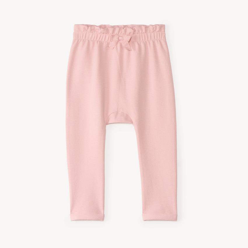 Pantalon jogging bébé fille uni 