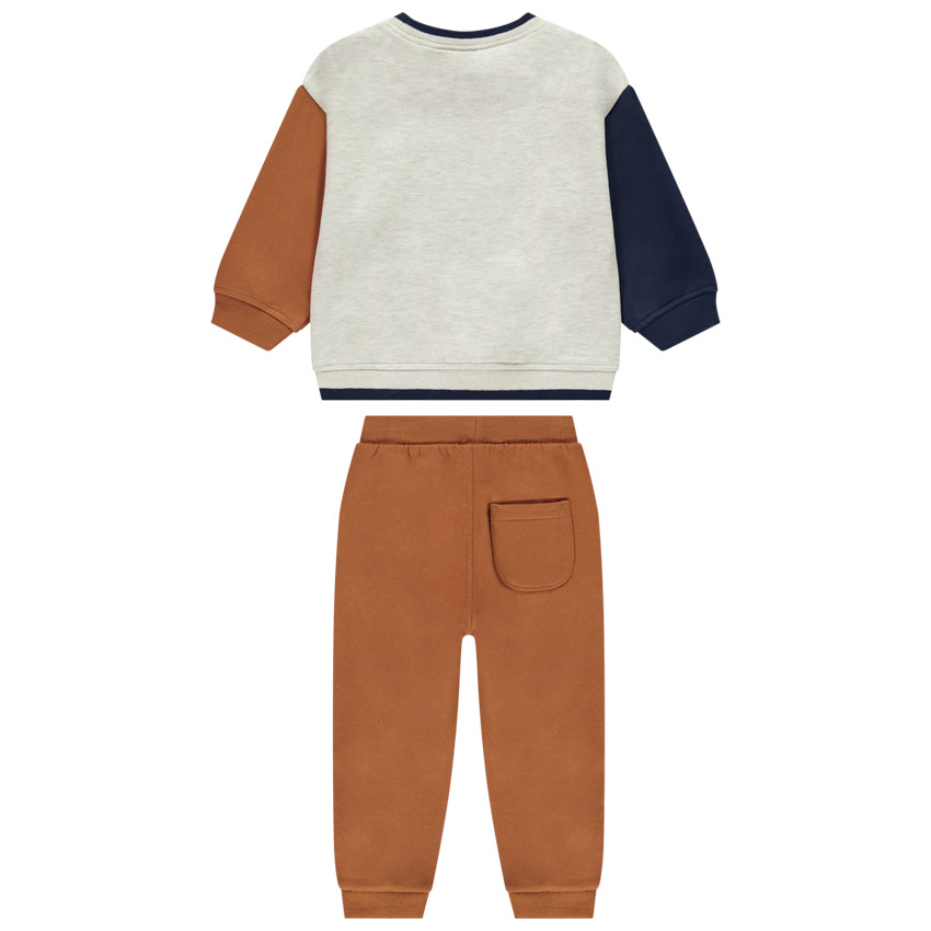 Ensemble jogging + sweat oversize embossé skate pour bébé garçon 