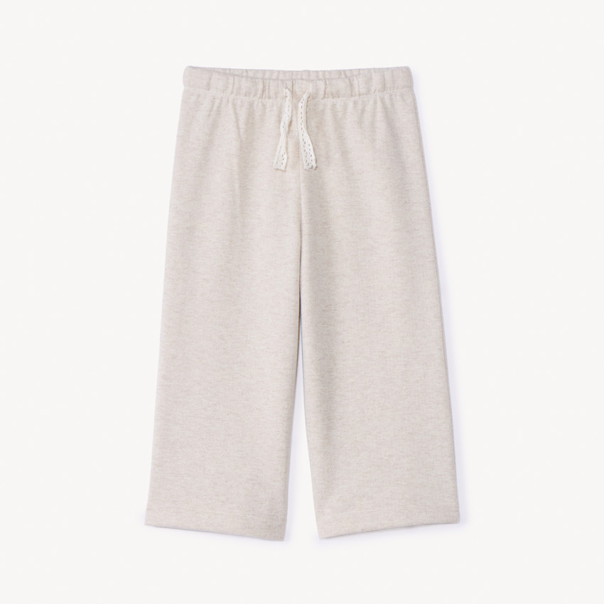 Jogging molleton large et scintillant pour bébé fille 