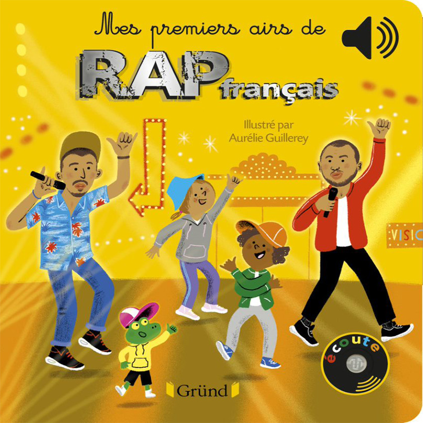 Livre Mes premiers airs de rap français  