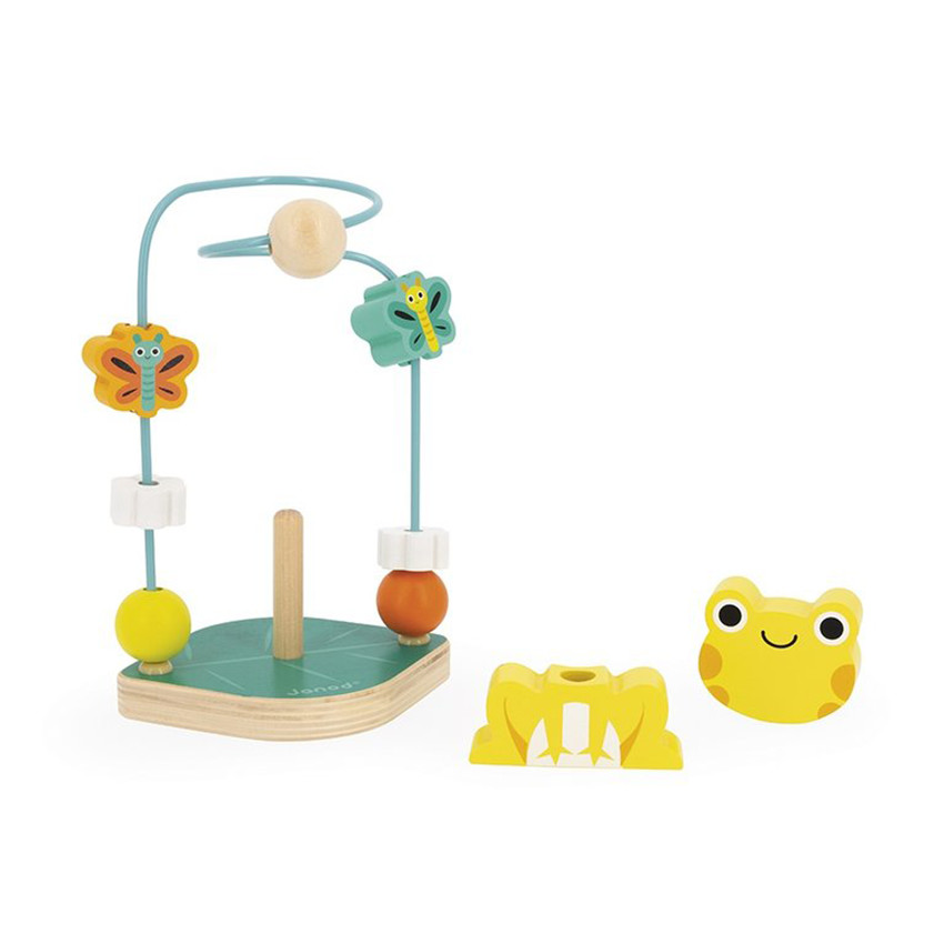 Jouet en bois looping Grenouille - Tropik 