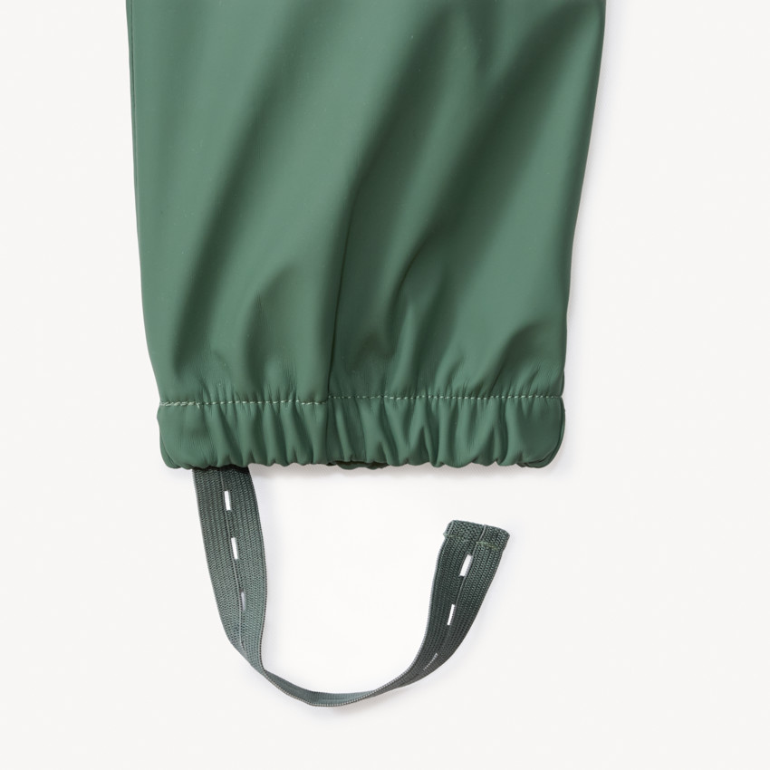 Pantalon de pluie en gomme avec bandes iridescentes pour garçon 