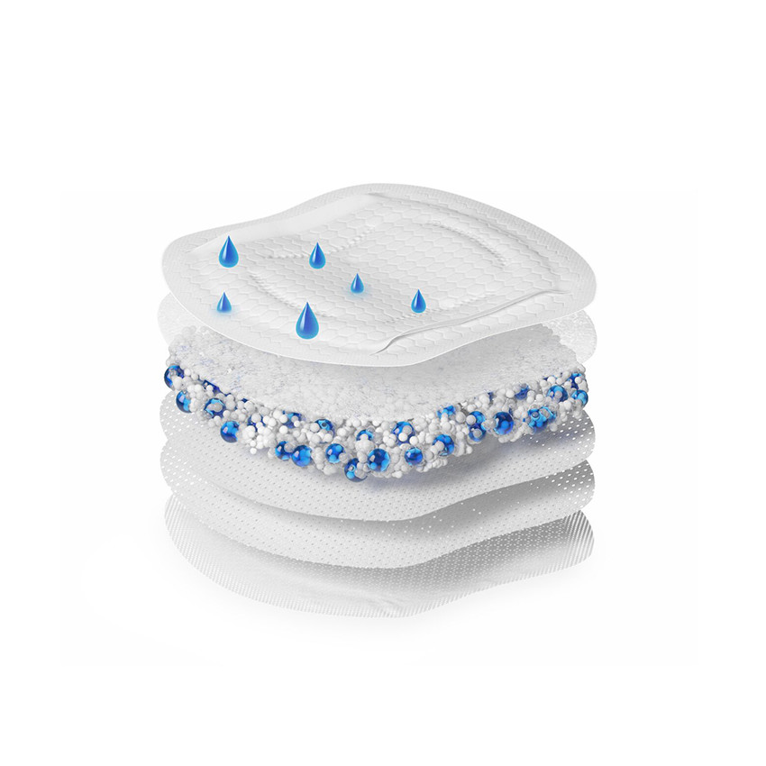 Boite de 60 coussinets d'allaitement ultra-respirants - Jetables 
