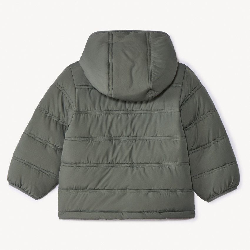 Doudoune à capuche doublé micropolaire pour bébé garçon  