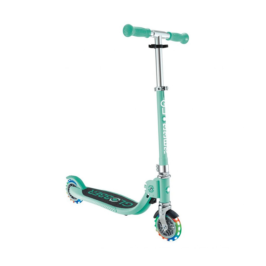 Trottinette Flow Foldable Junior Lights vert menthe