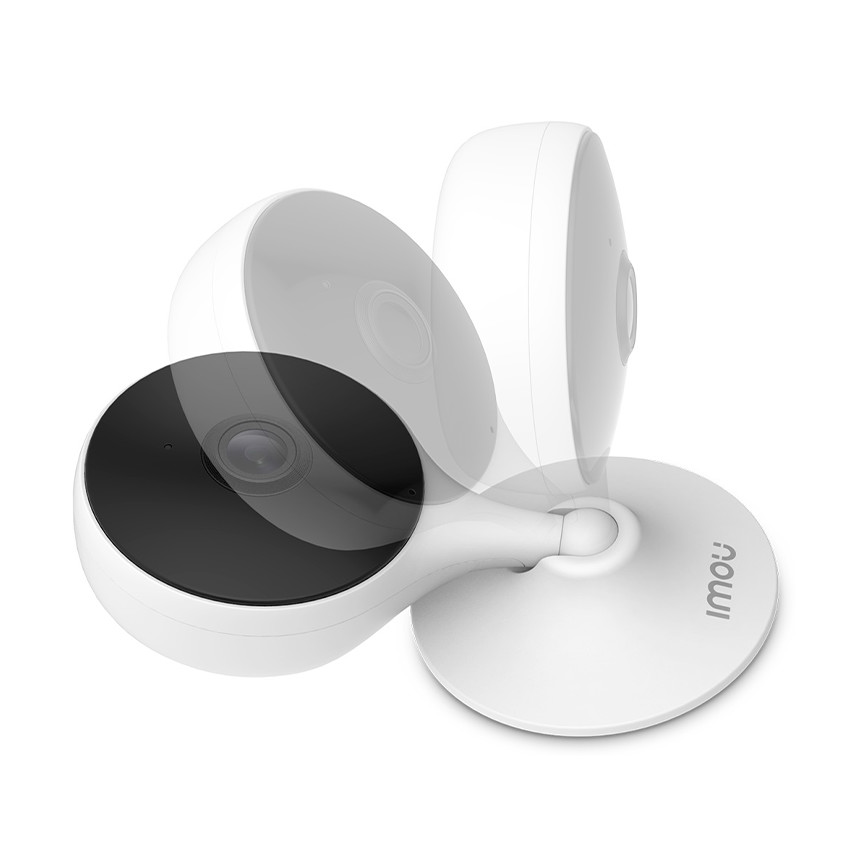 Babyphone caméra de surveillance Cue 2 full HD 1080P avec alarme blanc 