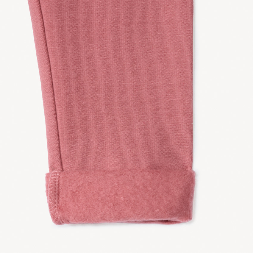 Lot de 2 caleçons en molleton uni pour bébé fille 