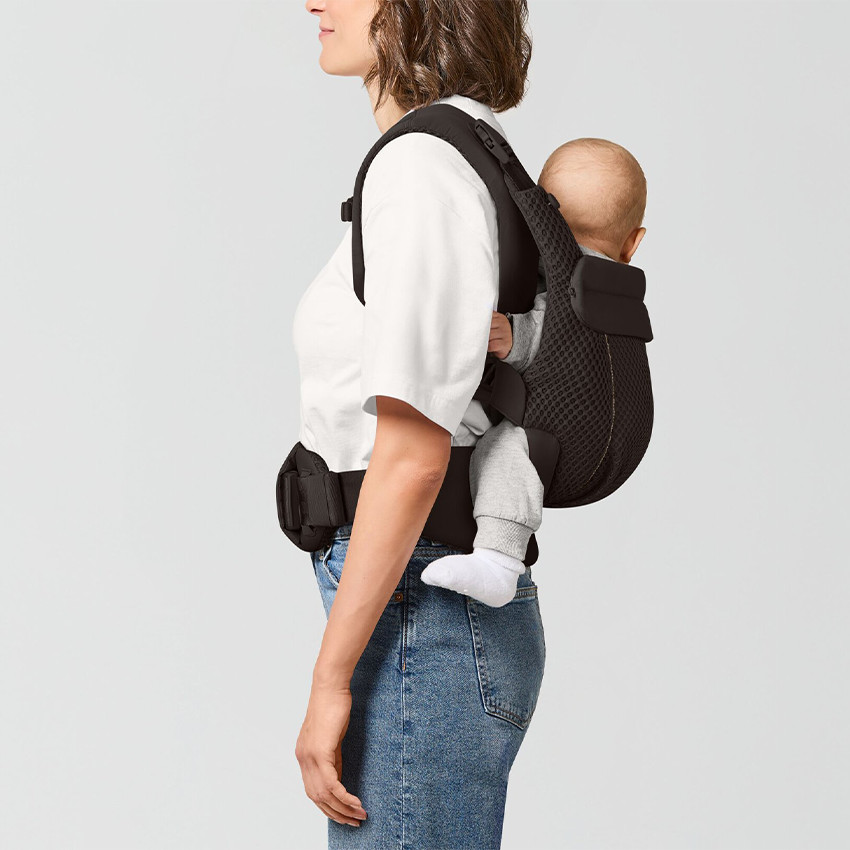 Porte bébé Amya 0-3ans Chocolate Brown 