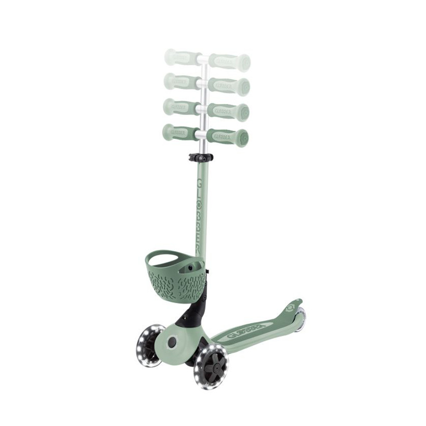 Trottinette évolutive Go Up Baby Lights 360 sauge 