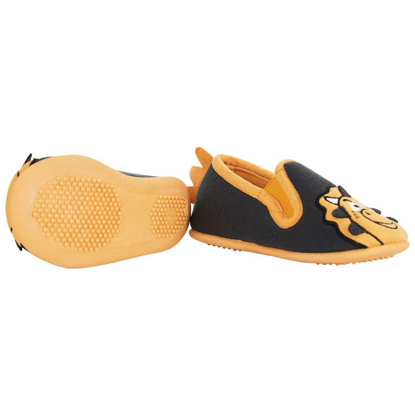 Chaussons bas bicolores dinosaure pour garçon 